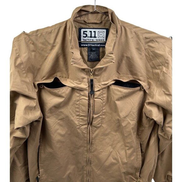 5.11 Tactical Series Mens Jacket With 8 Pockets & Zipper Closure MEDIUM - Picture 3 of 11